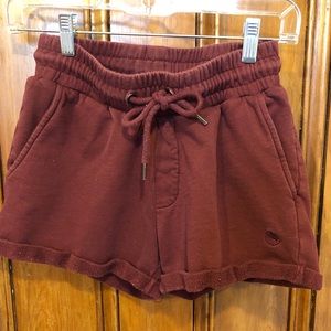 Women’s terry lounge shorts